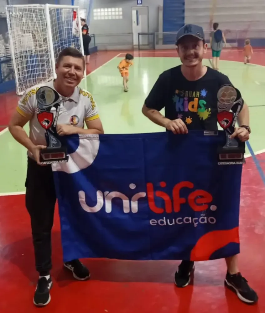 Conquista do futsal Unilife Sports